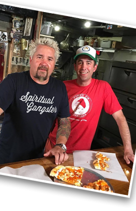 Pinky G's featured on Diner's, Drive-in's and Dives